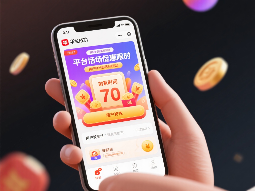 例如，平台经常推出限时优惠活动，让用户在特定时间段